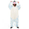 Snuggs Blanket Animal Onesie Light blue Cow